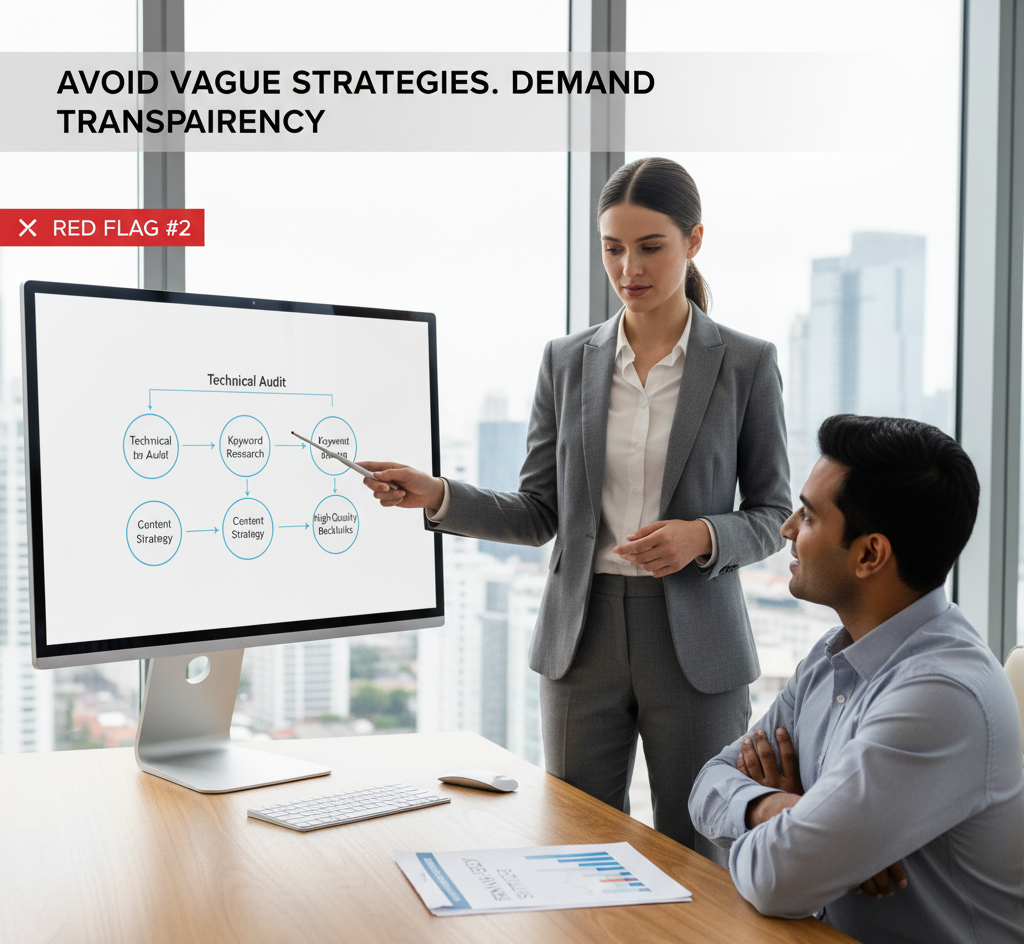 The 2026 Guide: 7 Red Flags to Spot Before Hiring an SEO Expert (for US & UK Businesses)